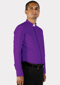 Roman Purple Tab Collar eClergy's Shirt