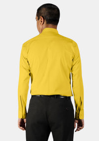 Gold eClergy's Tab Collar Shirt