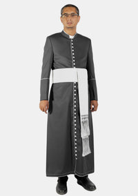 Murphys Cassock  for Men Black and White