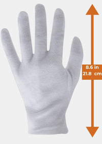 White Usher Gloves for Men and Women