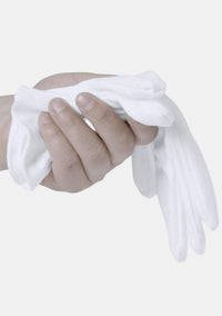 White Usher Gloves for Men and Women