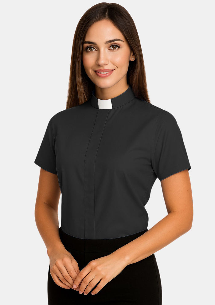 Women's Tab Collar Clergy Shirt