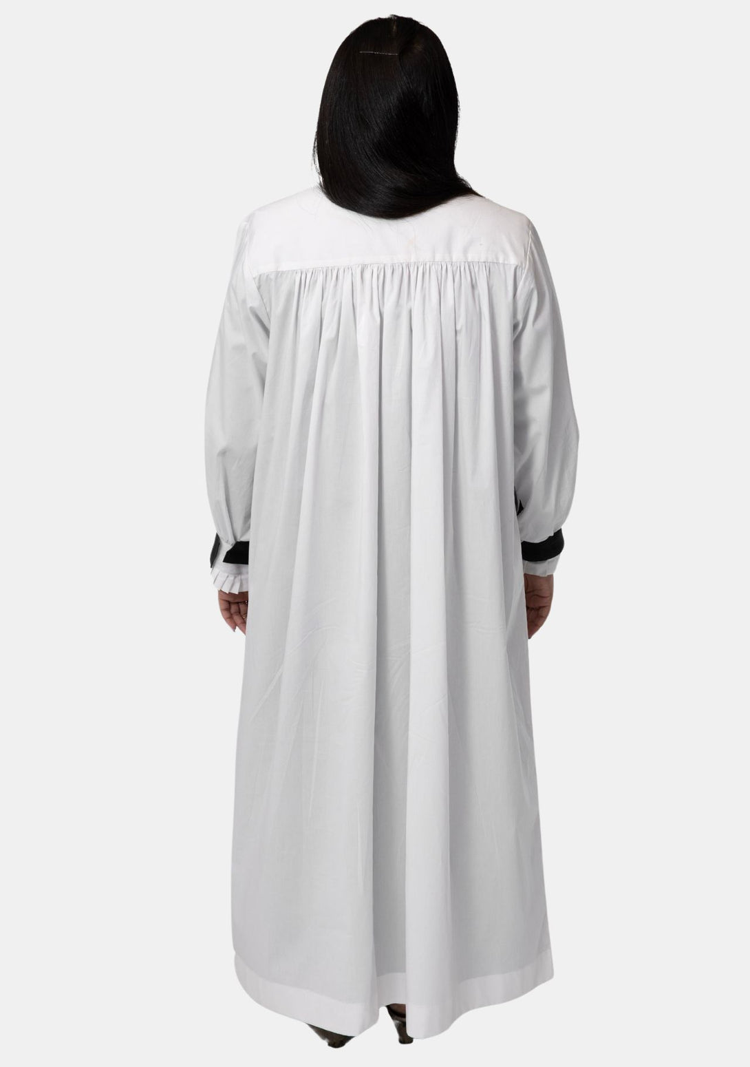 Women's White Rochet with Detachable Cuffs | eClergys™