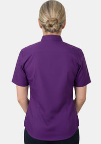 Womens Purple Clergy Shirt