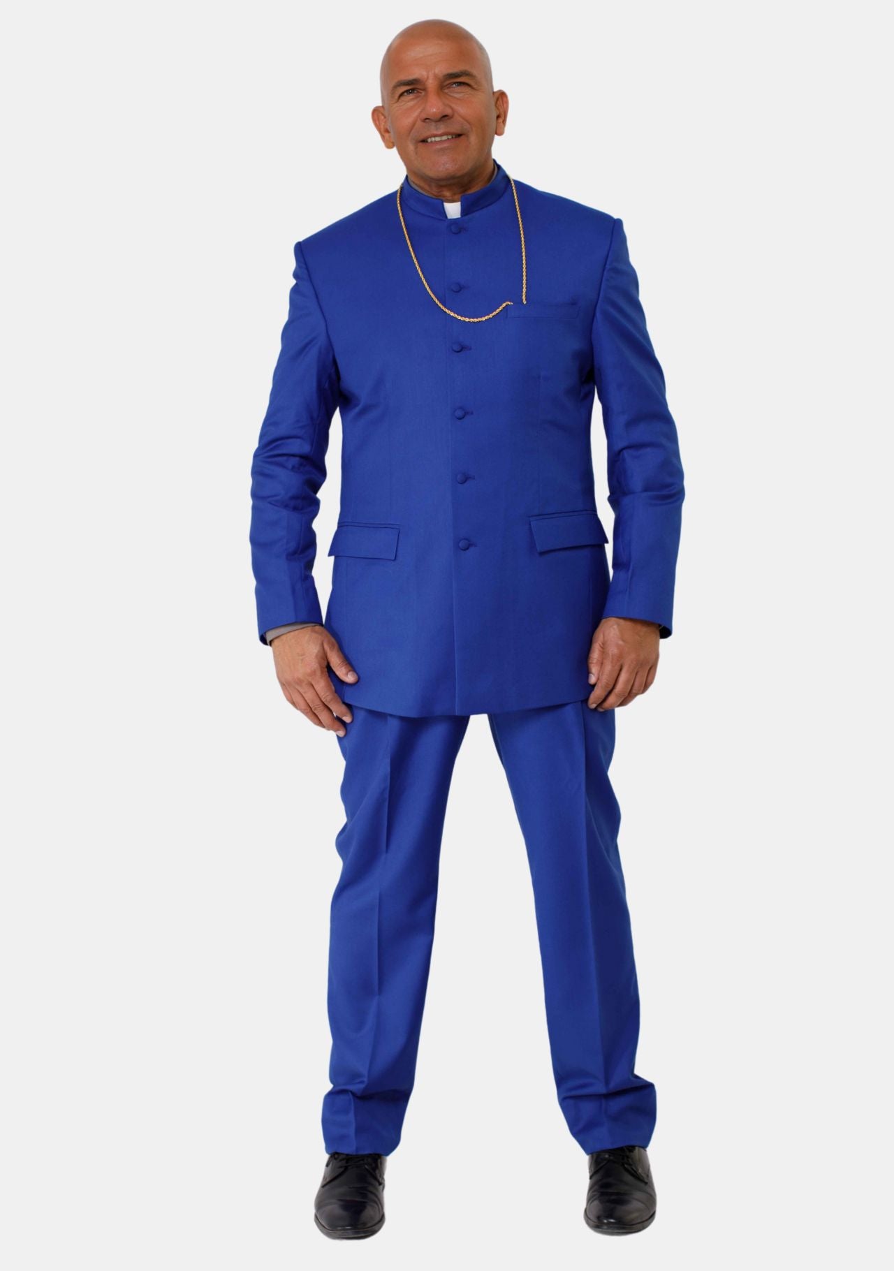 Royal Blue Pastor Suit Fully Lined for Great Look – eClergys