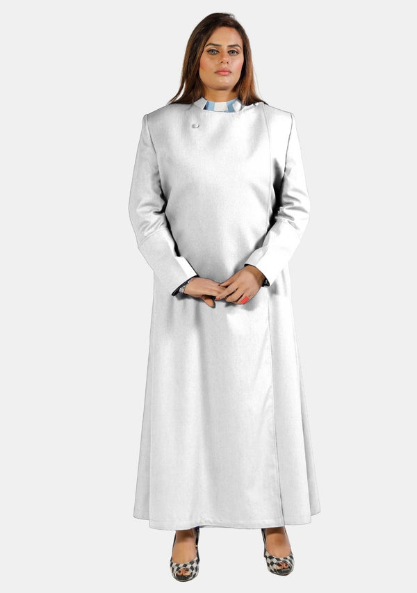 Reverent Women Anglican Cassock – White