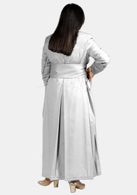White Women Cassock with 33 Buttons
