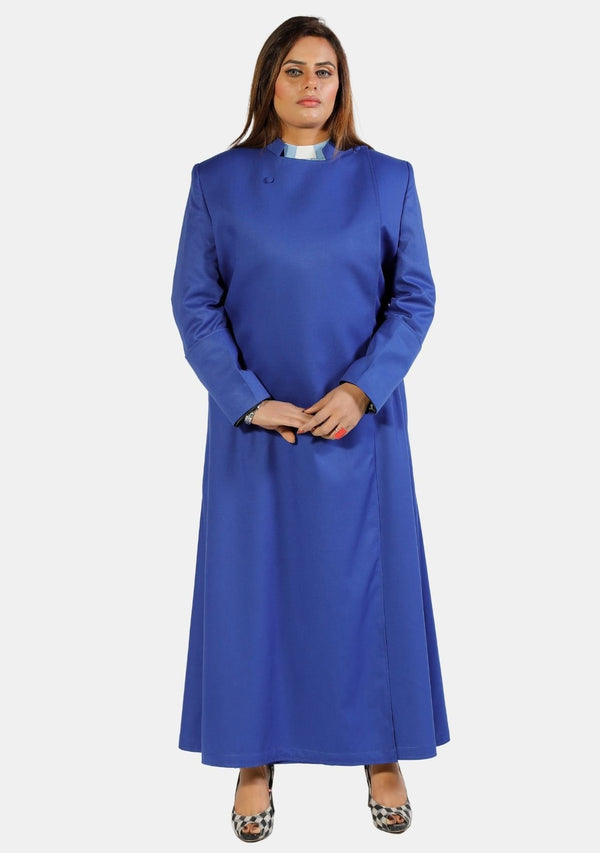 Sanctified Women Anglican Cassock – Royal Blue