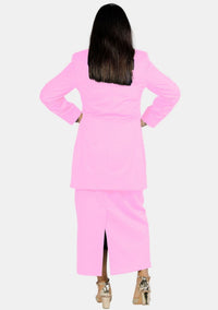 Female Pink Clergy Suit