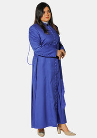 Gorgeous Royal Blue Cassock for Women