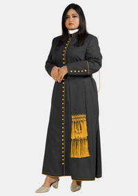 Graceful Roman Clergy Cassock for Women