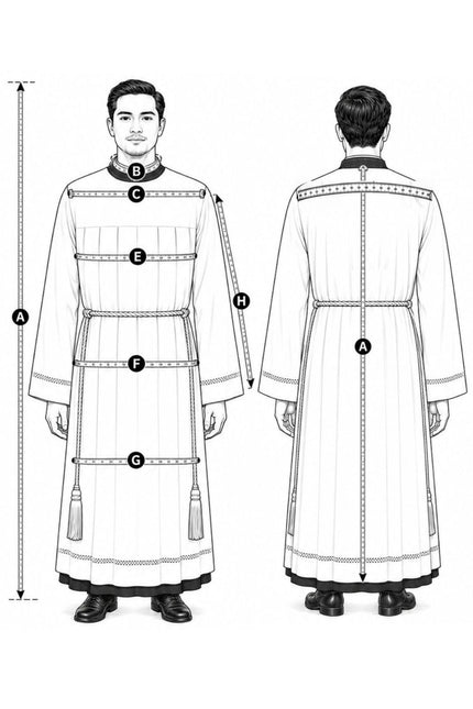 Clergy Alb sketch