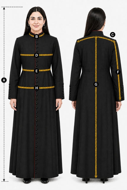 Clergy Robes & Cassocks Womens sketch