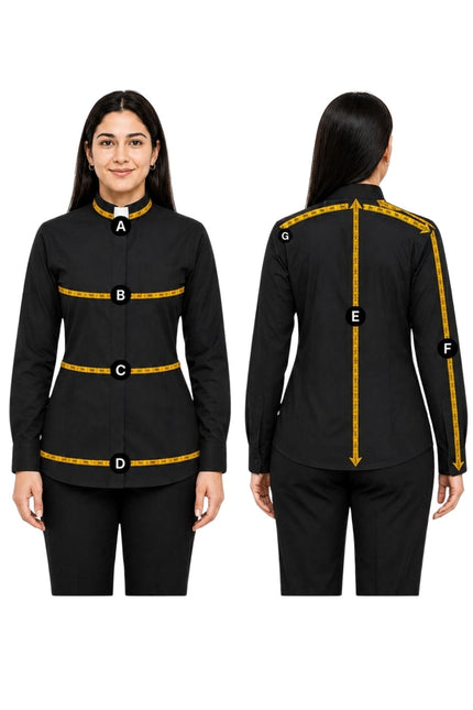 Clergy Shirts for Womens sketch