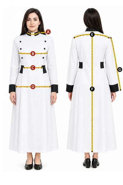 Designer Button Dress