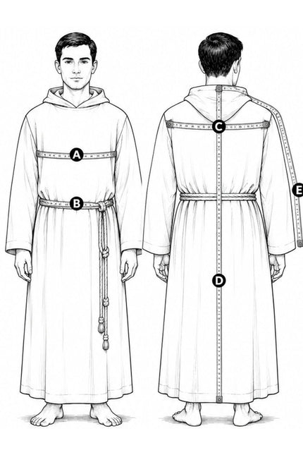 Benedictine habit sketch